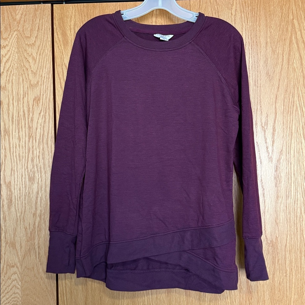 Danskin Plum Long Sleeve Top